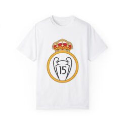 Real Madrid Logo with 15 CL T-shirt