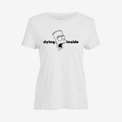 dying inside Women Slim Fit T-Shirt