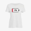 1% Women Slim Fit T-Shirt