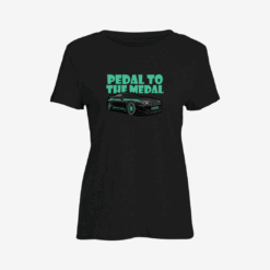 Pedal to the medal Women Slim Fit T-Shirt