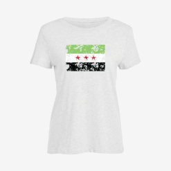 علم الحرية  Women Slim Fit T-Shirt