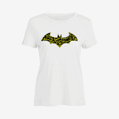 Batman with calligraphy  Women Slim Fit T-Shirt