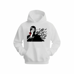 Itachi Uchiha with arabic word Hoodie