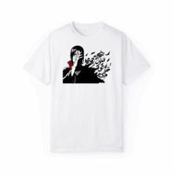 Itachi Uchiha with arabic word T-shirt