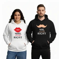 MR & MRS RIGHT Hoodie